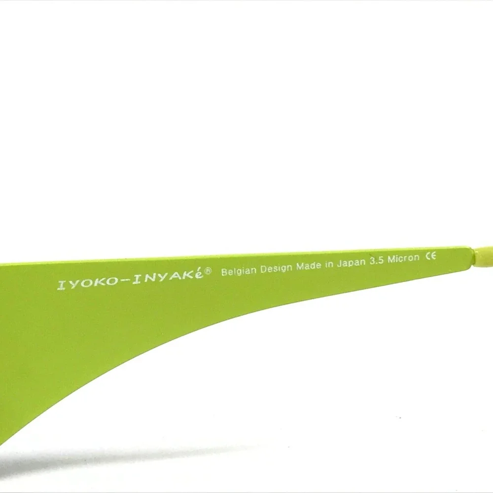 Iyoko-Inyake Eyeglasses Frames IY579 Col.149 Blue Green Cat Eye Square 49-20-140